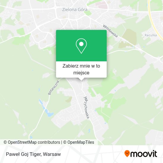 Mapa Paweł Goj Tiger