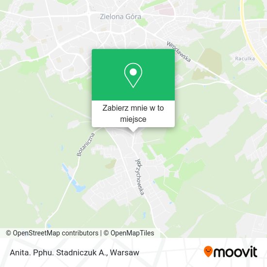 Mapa Anita. Pphu. Stadniczuk A.