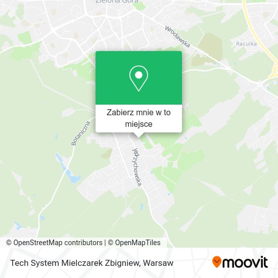 Mapa Tech System Mielczarek Zbigniew