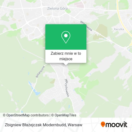 Mapa Zbigniew Błażejczak Modernbudd