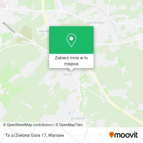 Mapa Ts o/Zielona Gora 17