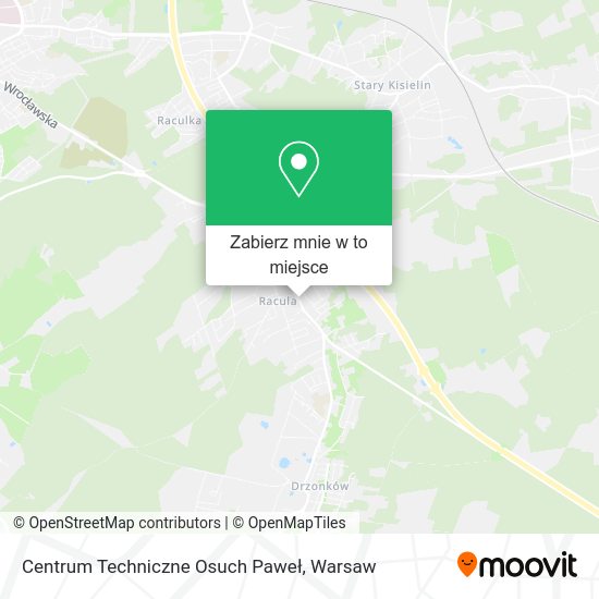 Mapa Centrum Techniczne Osuch Paweł