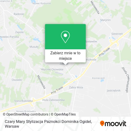 Mapa Czary Mary Stylizacja Paznokci Dominika Ogidel