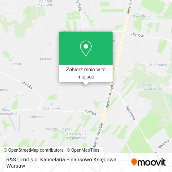 Mapa R&S Limit s.c. Kancelaria Finansowo Księgowa