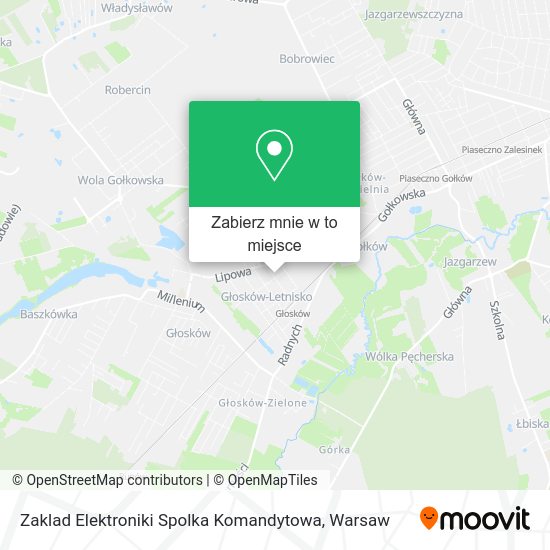 Mapa Zaklad Elektroniki Spolka Komandytowa