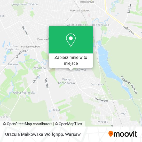 Mapa Urszula Małkowska Wolfgripp