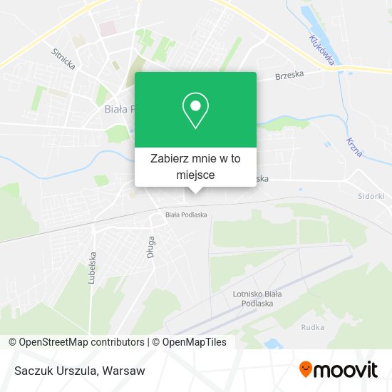 Mapa Saczuk Urszula