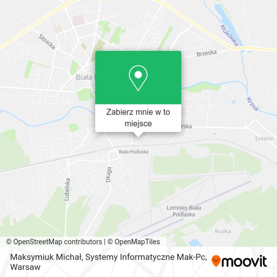 Mapa Maksymiuk Michał, Systemy Informatyczne Mak-Pc