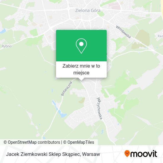 Mapa Jacek Ziemkowski Sklep Skąpiec