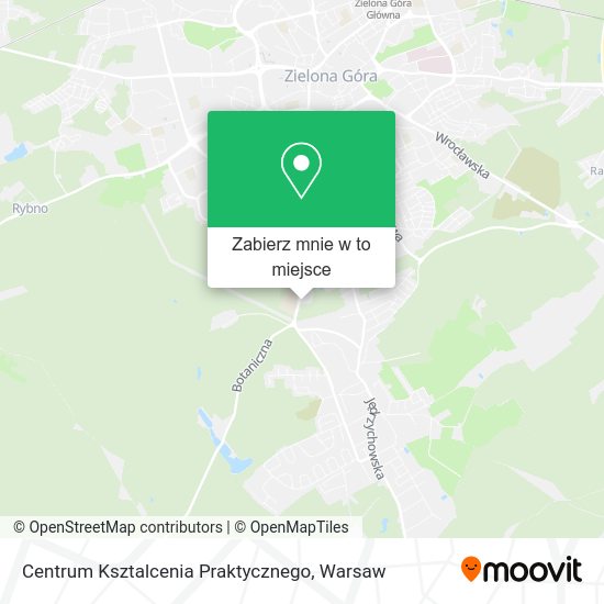 Mapa Centrum Ksztalcenia Praktycznego