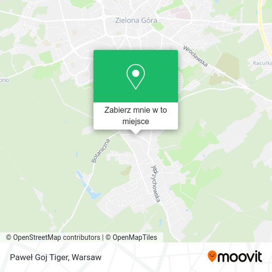 Mapa Paweł Goj Tiger