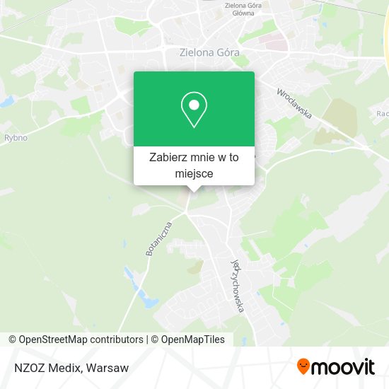 Mapa NZOZ Medix