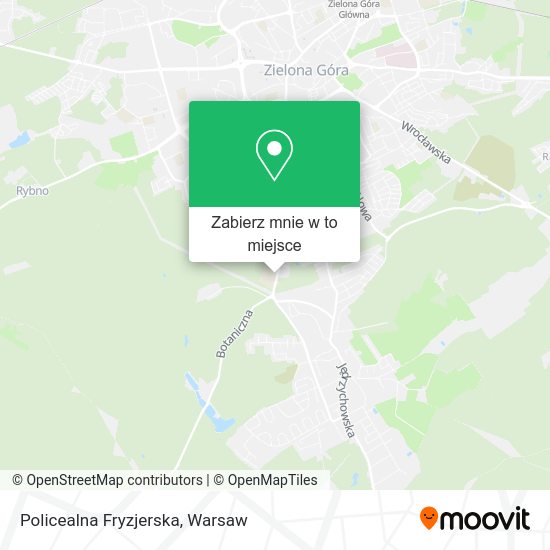 Mapa Policealna Fryzjerska