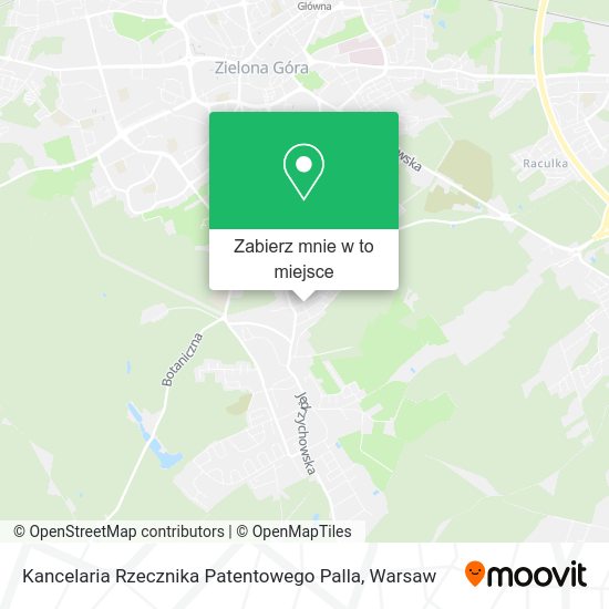 Mapa Kancelaria Rzecznika Patentowego Palla