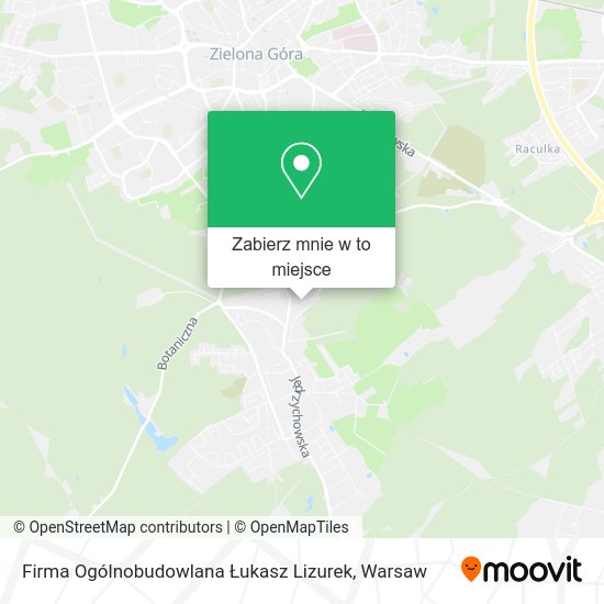 Mapa Firma Ogólnobudowlana Łukasz Lizurek