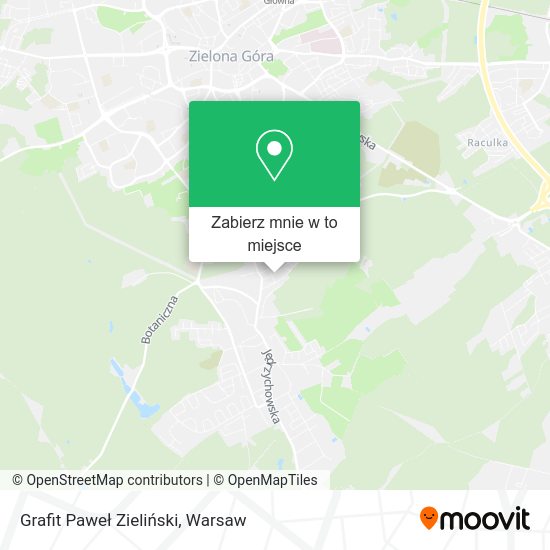 Mapa Grafit Paweł Zieliński