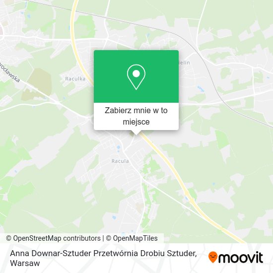 Mapa Anna Downar-Sztuder Przetwórnia Drobiu Sztuder