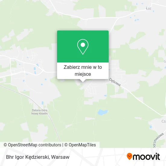 Mapa Bhr Igor Kędzierski