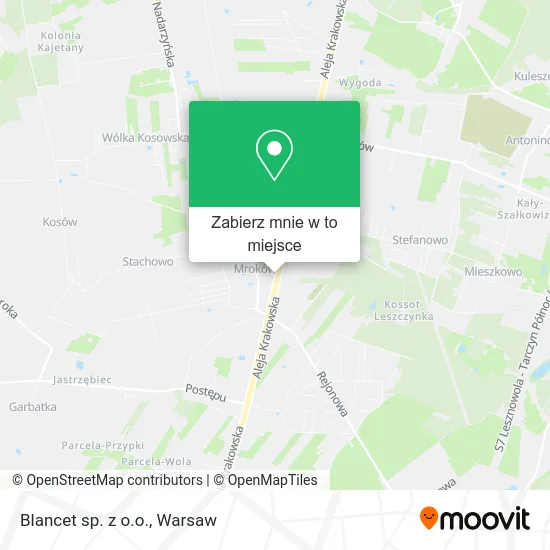 Mapa Blancet sp. z o.o.