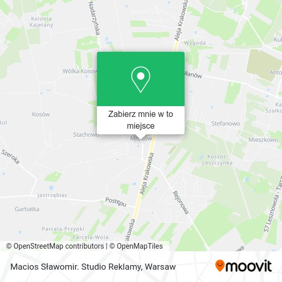 Mapa Macios Sławomir. Studio Reklamy