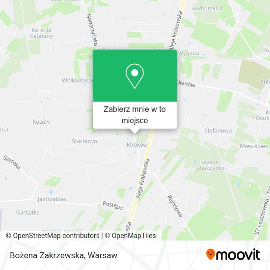 Mapa Bożena Zakrzewska