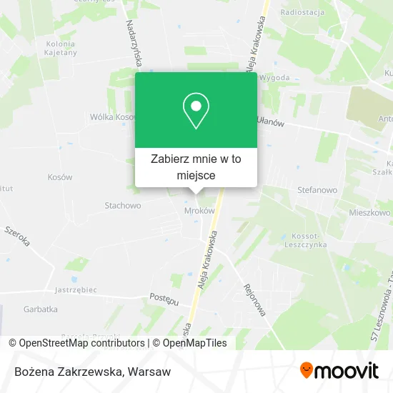 Mapa Bożena Zakrzewska