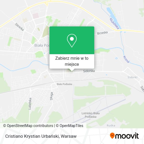 Mapa Cristiano Krystian Urbański