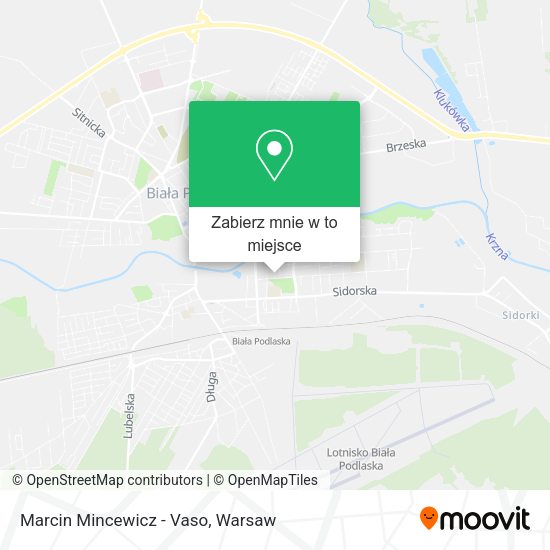 Mapa Marcin Mincewicz - Vaso