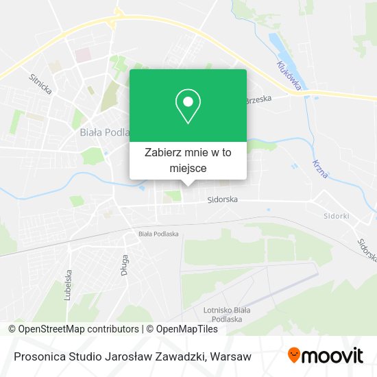 Mapa Prosonica Studio Jarosław Zawadzki