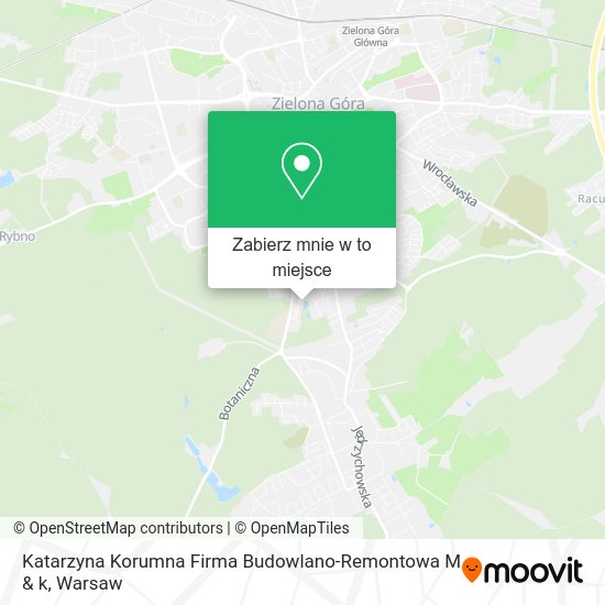 Mapa Katarzyna Korumna Firma Budowlano-Remontowa M & k