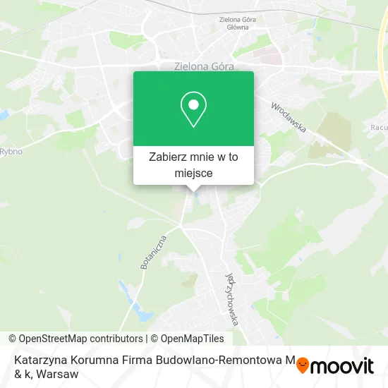 Mapa Katarzyna Korumna Firma Budowlano-Remontowa M & k