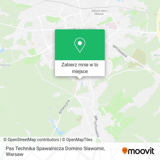 Mapa Pas Technika Spawalnicza Domino Slawomir