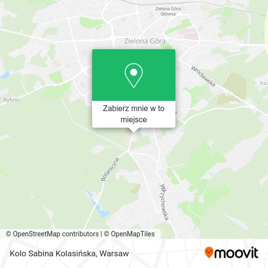 Mapa Kolo Sabina Kolasińska