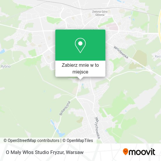 Mapa O Mały Włos Studio Fryzur