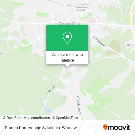 Mapa Studeo Konferencje Szkolenia