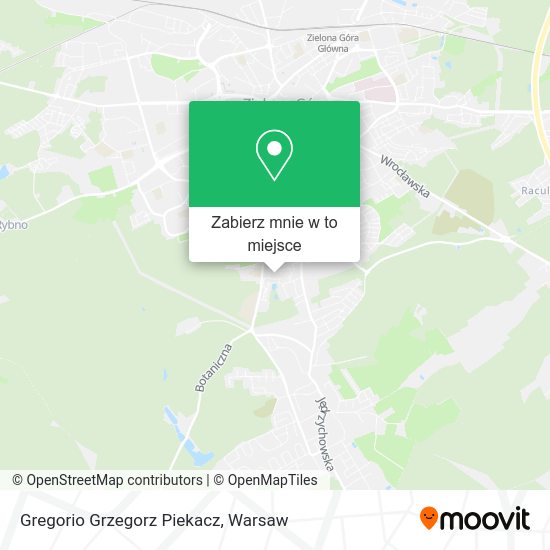 Mapa Gregorio Grzegorz Piekacz