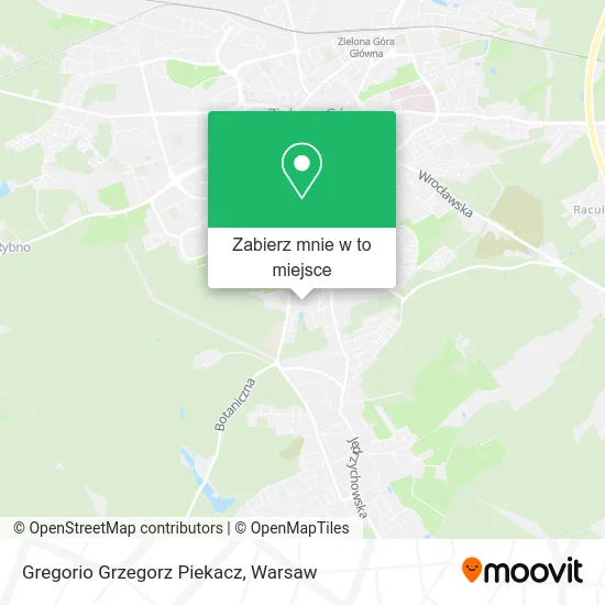 Mapa Gregorio Grzegorz Piekacz