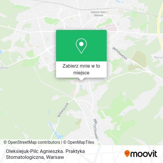 Mapa Oleksiejuk-Pilc Agnieszka. Praktyka Stomatologiczna