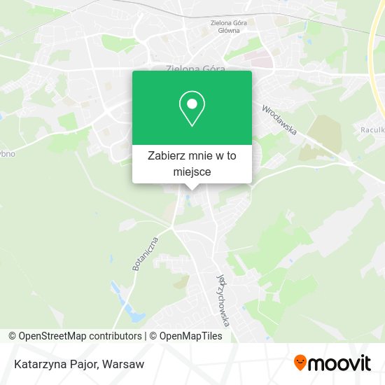 Mapa Katarzyna Pajor