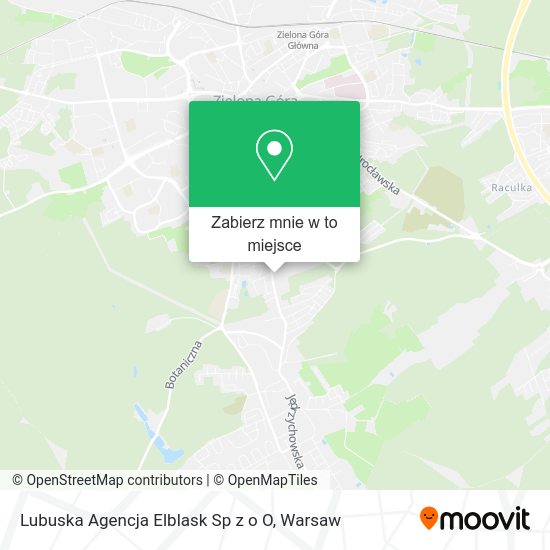 Mapa Lubuska Agencja Elblask Sp z o O