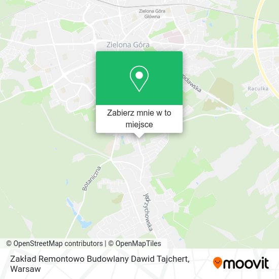 Mapa Zakład Remontowo Budowlany Dawid Tajchert