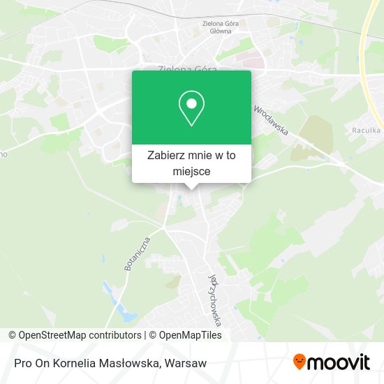 Mapa Pro On Kornelia Masłowska