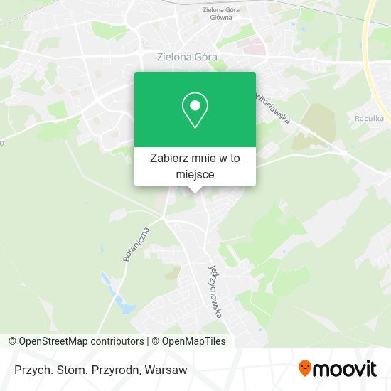 Mapa Przych. Stom. Przyrodn