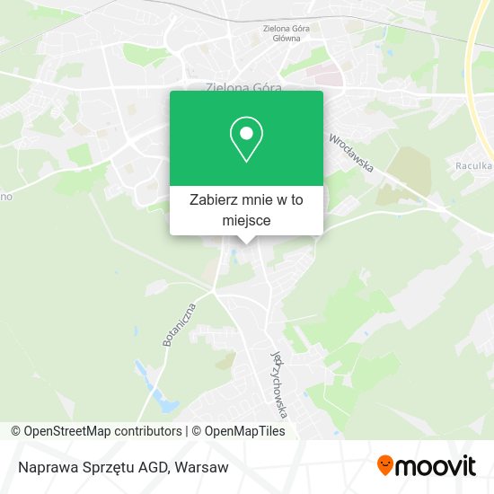 Mapa Naprawa Sprzętu AGD