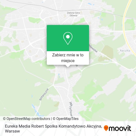 Mapa Eureka Media Robert Spolka Komandytowo Akcyjna