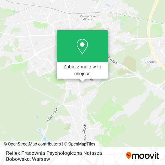 Mapa Reflex Pracownia Psychologiczna Natasza Bobowska