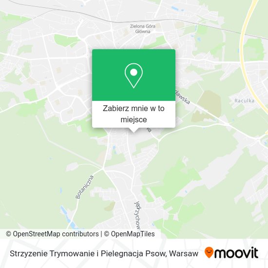 Mapa Strzyzenie Trymowanie i Pielegnacja Psow