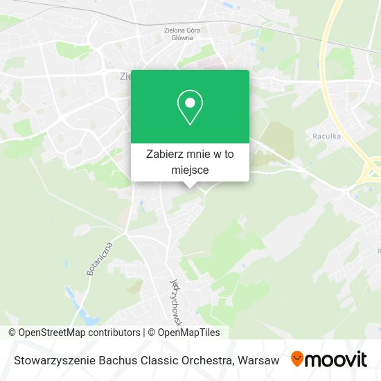 Mapa Stowarzyszenie Bachus Classic Orchestra