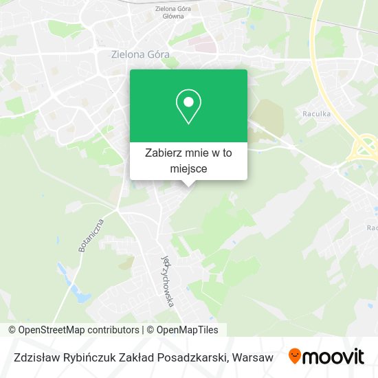 Mapa Zdzisław Rybińczuk Zakład Posadzkarski