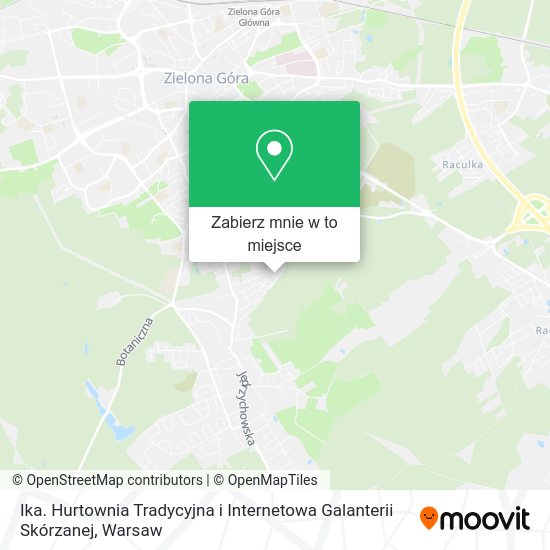 Mapa Ika. Hurtownia Tradycyjna i Internetowa Galanterii Skórzanej